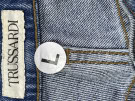 TRUSSARDI ΤΖΙΝ ΠΑΝΤΕΛΟΝΙ BOOTCUT ΜΠΛΕ ΓΥΝΑΙΚΕΙΟ PRE OWNED L