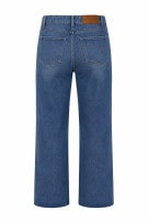 TRUSSARDI ΤΖΙΝ ΠΑΝΤΕΛΟΝΙ BOOTCUT ΜΠΛΕ ΓΥΝΑΙΚΕΙΟ PRE OWNED L