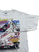 TULTEX GRAPHIC TEE VINTAGE RACING ΛΕΥΚΟ ΑΝΤΡΙΚΟ PRE OWNED XL