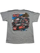 TYLER THOMPSON TNT T SHIRT RACING GRAPHIC ΓΚΡΙ UNISEX PRE OWNED M