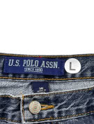 U S POLO ASSN BERMUDA DENIM RETRO BLUE ΑΝΤΡΙΚΟ PRE OWNED L