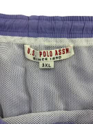 U S POLO ASSN SWIM SHORTS MINIMAL PURPLE MENS PRE OWNED 3XL