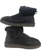 UGG ANKLE BOOTS MINIMAL BLACK UNISEX PRE OWNED EU36