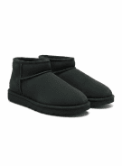 UGG BOOTS SUEDE BLACK WOMEN PRE OWNED EU 38