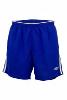 UMBRO PANTALONCINI VINTAGE CON LOGO BLU DA UOMO XL