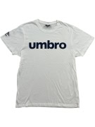 UMBRO T-SHIRT BIG LOGO ΛΕΥΚΟ UNISEX M