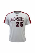 UNDER ARMOUR GRAPHIC TEE ATHLETIC WHITE RED MENS PRE OWNED M