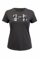 UNDER ARMOUR T SHIRT GRAPHIC MINIMAL CHARCOAL DONNA PRE OWNED M