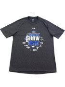 UNDER ARMOUR GRAPHIC TEE SPORTSWEAR CHARCOAL ΑΝΤΡΙΚΟ PRE OWNED L