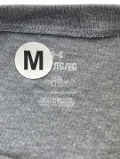 UNDER ARMOUR GRAPHIC TEE SPORTSWEAR GREY MEN PRE OWNED M