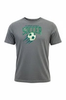 UNDER ARMOUR GRAPHIC TEE SPORTSWEAR GREY MEN PRE OWNED M