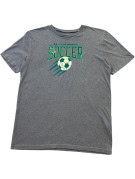 UNDER ARMOUR GRAPHIC TEE SPORTSWEAR GREY MEN PRE OWNED M