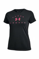 UNDER ARMOUR GRAPHIC TEE STREETWEAR ΜΑΥΡΟ ΓΥΝΑΙΚΕΙΟ PRE OWNED S