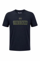 UNDER ARMOUR GRAPHIC TEE STREETWEAR NAVY MEN PRE OWNED M