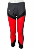 UNDER ARMOUR ΚΟΛΑΝ ΣΥΜΠΙΕΣΗΣ ATHLETIC CHARCOAL ΚΟΚΚΙΝΟ UNISEX PRE OWNED L