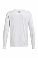 UNDER ARMOUR LONG SLEEVE GRAPHIC TEE BIANCO UOMO PRE OWNED XL
