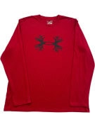UNDER ARMOUR T SHIRT GRAPHIC ΚΟΚΚΙΝΟ ΑΝΤΡΙΚΟ PRE OWNED L