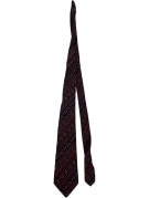 UNGARO PARIS NECKTIE VINTAGE BURGUNDY MENS PRE OWNED