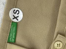 90S UNITED COLORS OF BENETTON ΦΟΥΣΤΑ PENCIL MINIMAL ΜΠΕΖ ΓΥΝΑΙΚΕΙΟ PRE OWNED XS
