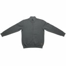 UNIVERSITY CLUB Πλεκτή Ζακέτα Full Zip Casual Με Λογότυπο Γκρι Ανδρική XL