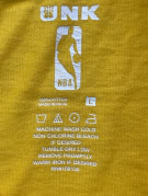 UNK NBA GRAPHIC TEE YELLOW MENS PRE OWNED L