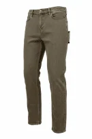 Unknown Brand Παντελόνι Jeans Casual Χωρίς Λογότυπο Χακί Ανδρικό L