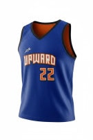 UPWARD ΦΑΝΕΛΑ ΜΠΑΣΚΕΤ SPORTSWEAR ΜΠΛΕ ΑΝΤΡΙΚΟ PRE OWNED S