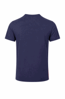 US POLO ASSN T SHIRT GRAPHIC COLOR BLOCK NAVY RED UOMO PRE OWNED M