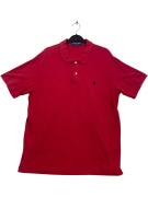 US POLO ASSN ΜΠΛΟΥΖΑ POLO RETRO ΚΟΚΚΙΝΟ ΑΝΤΡΙΚΟ XL pre-owned