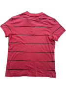 U.S. POLO ASSN. Polo Shirt Casual Striped Logo Pink Men’s L