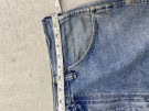 WRANGLER BERMUDA SHORTS WASHED BLUE ΑΝΤΡΙΚΟ PRE OWNED L
