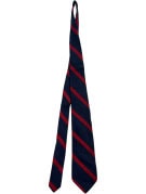 VALENTINO ΓΡΑΒΑΤΑ CLASSIC ΡΙΓΕ NAVY ΚΟΚΚΙΝΟ ΑΝΤΡΙΚΟ PRE OWNED
