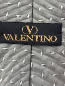 VALENTINO ΓΡΑΒΑΤΑ ΚΛΑΣΙΚΗ ΑΝΘΡΑΚΙ ΑΝΤΡΙΚΟ PRE OWNED