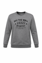 VANS CREWNECK VINTAGE ΓΚΡΙ ΑΝΤΡΙΚΟ PRE OWNED M
