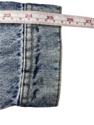 VANS Denim Ολόσωμη Φόρμα Vintage Λογότυπο Acid Wash Μπλε Unisex 2XL