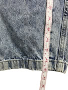 VANS Denim Ολόσωμη Φόρμα Vintage Λογότυπο Acid Wash Μπλε Unisex 2XL