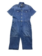 VANS Denim Ολόσωμη Φόρμα Vintage Λογότυπο Μπλε Unisex L