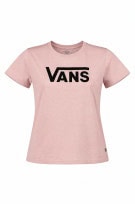 VANS T SHIRT MINIMAL GRAPHIC ROSA DONNA PRE OWNED