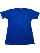 VANS GRAPHIC TEE STREETWEAR BLUE MEN PRE OWNED L
