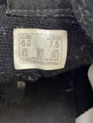 VANS HIGH TOP SNEAKERS SKATE GRAPHIC ΜΑΥΡΟ ΛΕΥΚΟ UNISEX PRE OWNED EU 38