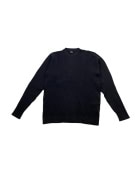 Vans Μπλούζα Vintage Πλεκτή Waffle Knit Μαύρη Ανδρική L