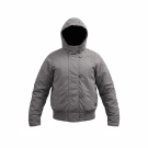 VANS Μπουφάν Jacket CASUAL Λογότυπο Γκρι Γυναικείο M