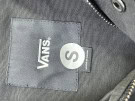 VANS WORKWEAR JACKET MINIMAL BLACK MENS PRE OWNED S