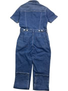 Vans Ολόσωμη Φόρμα / Jumpsuit Denim Casual Logo Μπλε Γυναικείο L