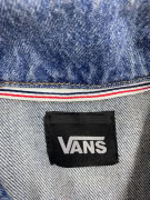 VANS Ολόσωμη Τζιν Φόρμα (Jumpsuit) CASUAL Λογότυπο Μπλε Γυναικείο S