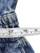 VANS Ολόσωμη Τζιν Φόρμα (Jumpsuit) CASUAL Λογότυπο Μπλε Γυναικείο S