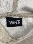VANS Πλεκτή Μπλούζα με Κουκούλα Minimal Λογότυπο Γκρι Ανδρικό L