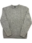 Vans Cable Knit Sweater Grey Men’s L