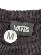 VANS ΠΛΕΚΤΟ ΠΟΥΛΟΒΕΡ MINIMAL ΜΑΥΡΟ ΑΝΤΡΙΚΟ PRE OWNED M