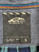 VANS ΠΟΥΚΑΜΙΣΟ VINTAGE ΜΕ ΛΟΓΟΤΥΠΟ ΚΑΡΩ ΜΠΛΕ/ΠΡΑΣΙΝΟ ΑΝΔΡΙΚΟ S